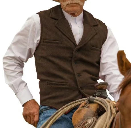 Nexvara™Heritage Tweed Waistcoat