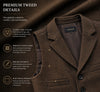 Nexvara™Heritage Tweed Waistcoat