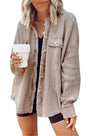 Waffle Knit Shacket