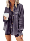Waffle Knit Shacket