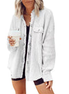 Waffle Knit Shacket