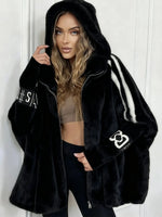 Nexvara™ Luxury Plush Hooded Winter Coat