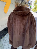 Nexvara™ Luxury Plush Hooded Winter Coat