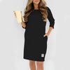 Nexvara™ Loose Casual Tee Dress