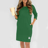 Nexvara™ Loose Casual Tee Dress