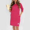 Nexvara™ Loose Casual Tee Dress