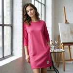 Nexvara™ Loose Casual Tee Dress