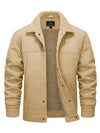 Sherpa-Lined Corduroy Jacket