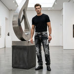 Men’s Stretch Straight-Leg Jeans