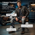 Men’s Stretch Straight-Leg Jeans