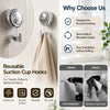 Nexvara™Rotating Suction Cup Hook