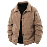 Sherpa-Lined Corduroy Jacket