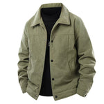 Sherpa-Lined Corduroy Jacket