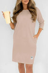 Nexvara™ Loose Casual Tee Dress