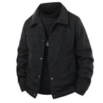 Sherpa-Lined Corduroy Jacket