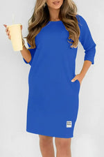 Nexvara™ Loose Casual Tee Dress