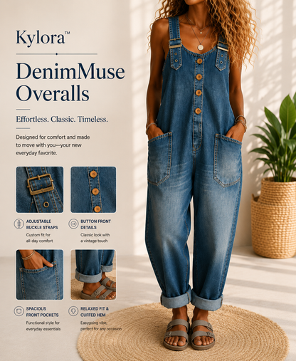 Nexvara™DenimMuse Overalls
