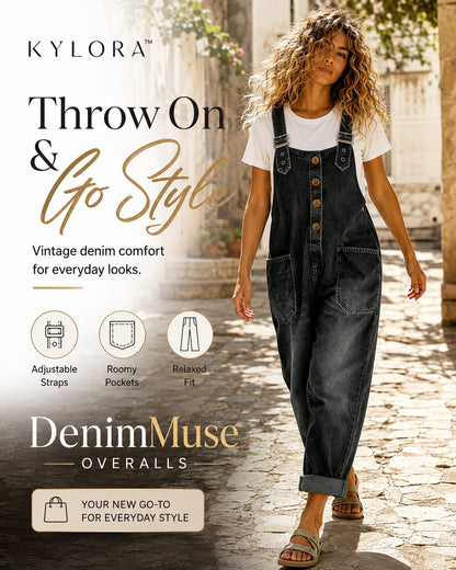 Nexvara™DenimMuse Overalls