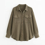 Waffle Knit Shacket