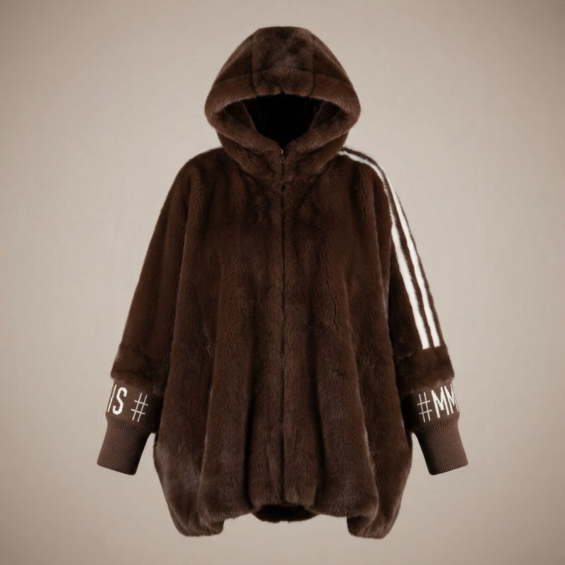 Nexvara™ Luxury Plush Hooded Winter Coat
